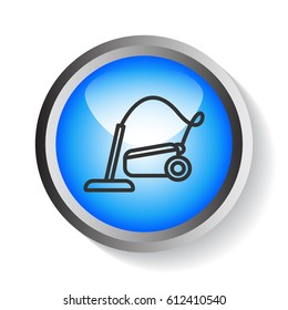 Vacuum cleaner Icon Flat.