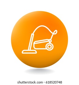 Vacuum cleaner Icon Flat.