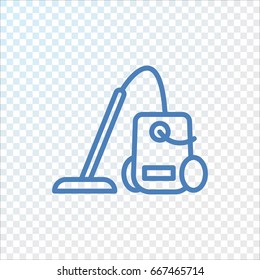 Vacuum cleaner Icon Flat.