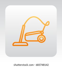 Vacuum cleaner Icon Flat.