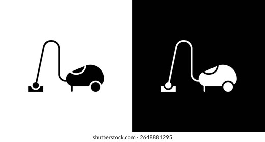 Vacuum cleaner icon of a flat style vector