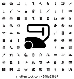 vacuum cleaner icon illustration isolated vector sign symbol