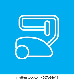 vacuum cleaner icon illustration isolated vector sign symbol