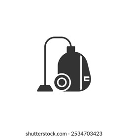 Vacuum cleaner icon isolated on white background. Household symbol modern, simple, vector, icon for website design, mobile app, ui. Vector Illustration