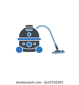Vacuum Cleaner Icon Isolated On White Background