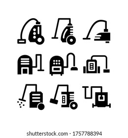 vacuum cleaner  icon or logo isolated sign symbol vector illustration - Collection of high quality black style vector icons
