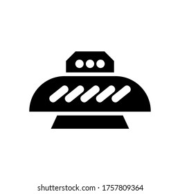 Staubsauger-Symbol oder -Logo einzeln auf Zeichen, Vektorgrafik - hochwertige Vektorsymbole im schwarzen Stil
