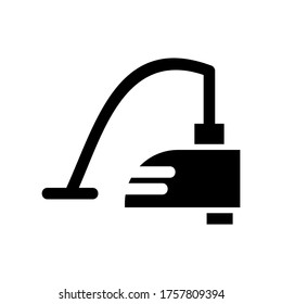 vacuum cleaner  icon or logo isolated sign symbol vector illustration - high quality black style vector icons
