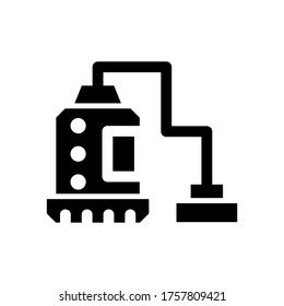 vacuum cleaner  icon or logo isolated sign symbol vector illustration - high quality black style vector icons
