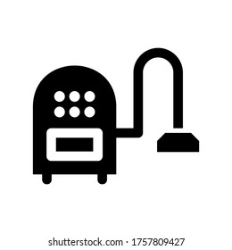 vacuum cleaner  icon or logo isolated sign symbol vector illustration - high quality black style vector icons
