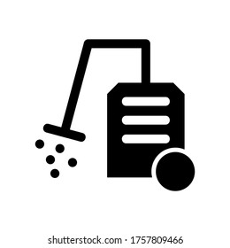 vacuum cleaner  icon or logo isolated sign symbol vector illustration - high quality black style vector icons
