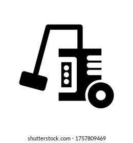icono de aspirador o logotipo símbolo de signo aislado ilustración vectorial de alta calidad estilo negro iconos vectores
