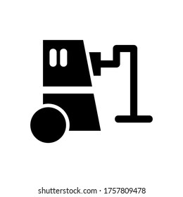 icono de aspirador o logotipo símbolo de signo aislado ilustración vectorial de alta calidad estilo negro iconos vectores
