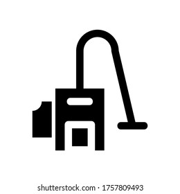 vacuum cleaner  icon or logo isolated sign symbol vector illustration - high quality black style vector icons
