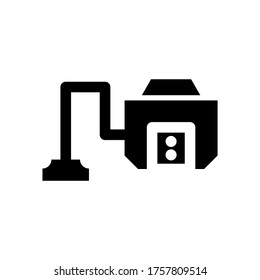 icono de aspirador o logotipo símbolo de signo aislado ilustración vectorial de alta calidad estilo negro iconos vectores
