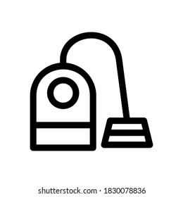 vacuum cleaner icon or logo isolated sign symbol vector illustration - high quality black style vector icons
