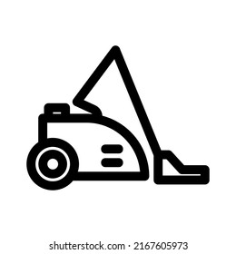 vacuum cleaner icon or logo isolated sign symbol vector illustration - high quality black style vector icons
