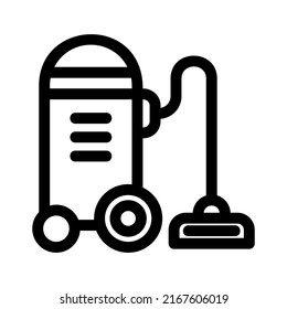 vacuum cleaner icon or logo isolated sign symbol vector illustration - high quality black style vector icons
