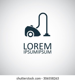 vacuum cleaner icon, on white background
