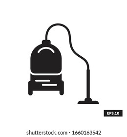 Vakuum-Reiniger-Symbol, Vakuum-Reiniger-Vektorillustration