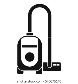 Vacuum cleaner icon. Simple illustration of vacuum cleaner vector icon for web