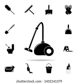 A vacuum cleaner icon. Universal set of cleaners for website design and development, app development