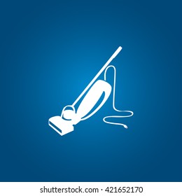 Vacuum cleaner icon vector