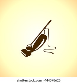 Vacuum cleaner icon vector