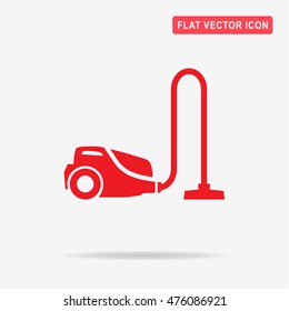 Vacuum cleaner icon. Vector concept illustration for design.