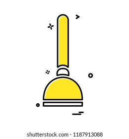 vacuum cleaner icon vector design