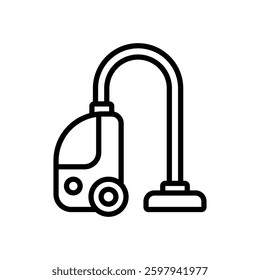 vacuum cleaner icon vector design template simple and clean