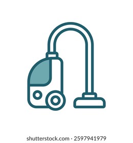 vacuum cleaner icon vector design template simple and clean