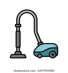 vacuum cleaner icon vector design template simple and clean