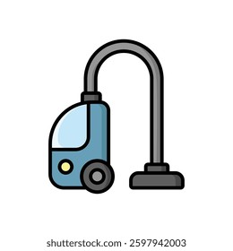vacuum cleaner icon vector design template simple and clean