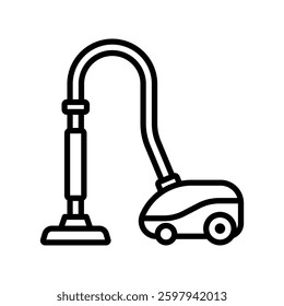 vacuum cleaner icon vector design template simple and clean