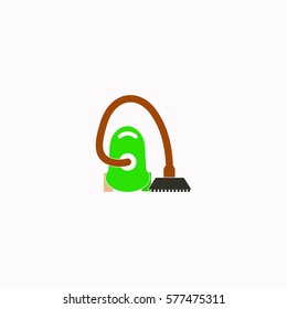 Vacuum cleaner  icon Vector design. Colored illustration.