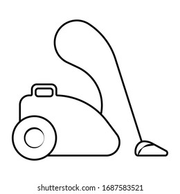 Vacuum cleaner icon vector illustration