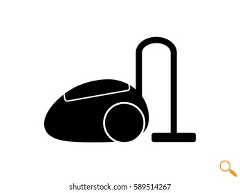 vacuum cleaner, icon, vector illustration eps10
