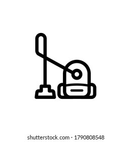 vacuum cleaner icon vector symbol template