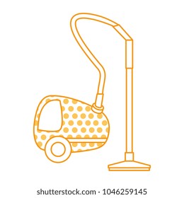 Vacuum cleaner isolated icon