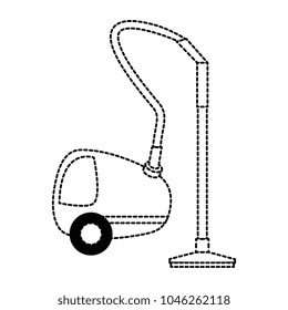 Vacuum cleaner isolated icon