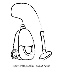 Vacuum cleaner isolated icon