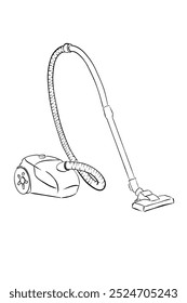 vacuum cleaner isolated on white background
