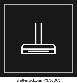 vacuum cleaner line icon