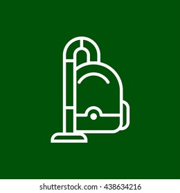 vacuum cleaner line icon