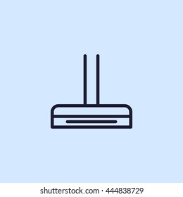 vacuum cleaner line icon
