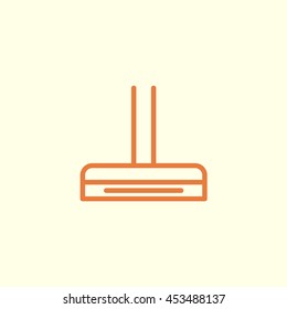 vacuum cleaner line icon