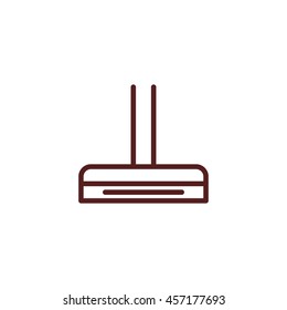 vacuum cleaner line icon