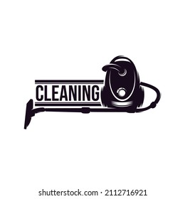 Vacuum Cleaner Logo Design Template