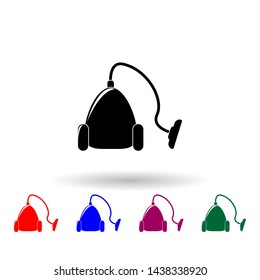 a vacuum cleaner multi color icon. Elements of technology set. Simple icon for websites, web design, mobile app, info graphics